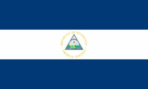 Lagunas Coffee Nicaragua Flag